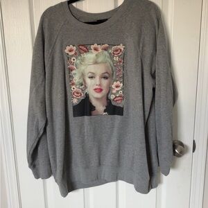 torrid Marilyn Monroe Portrait Sweatshirt